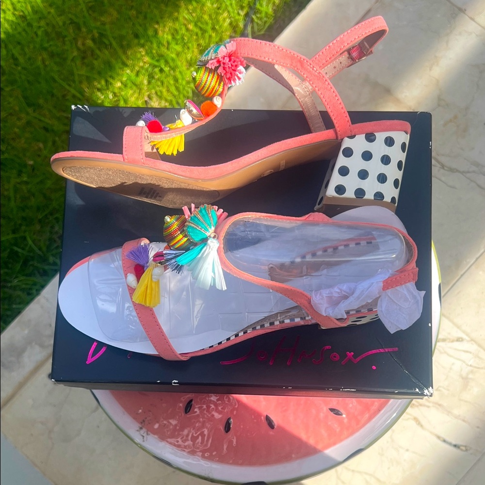 Vibrant Tassel Heels for Women